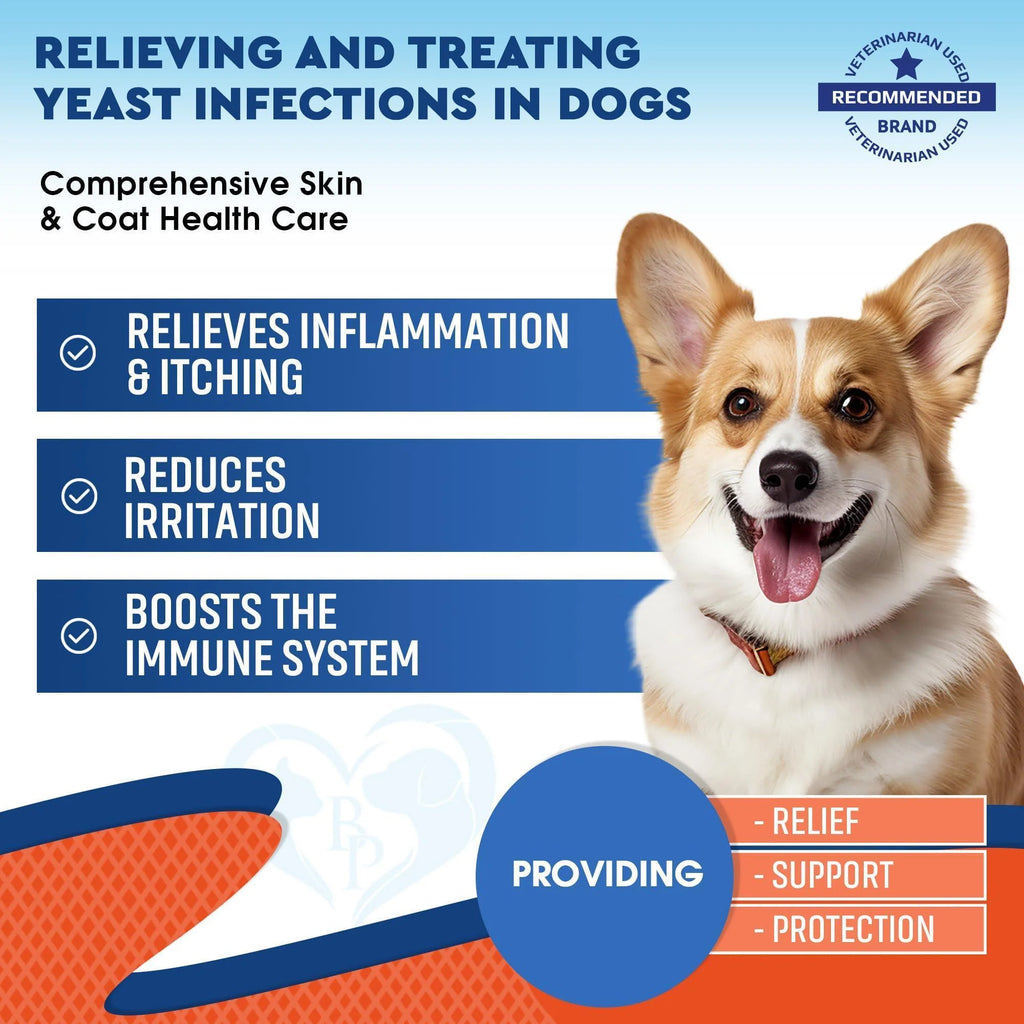Natural Dog Yeast Infection anti Itch Treatment